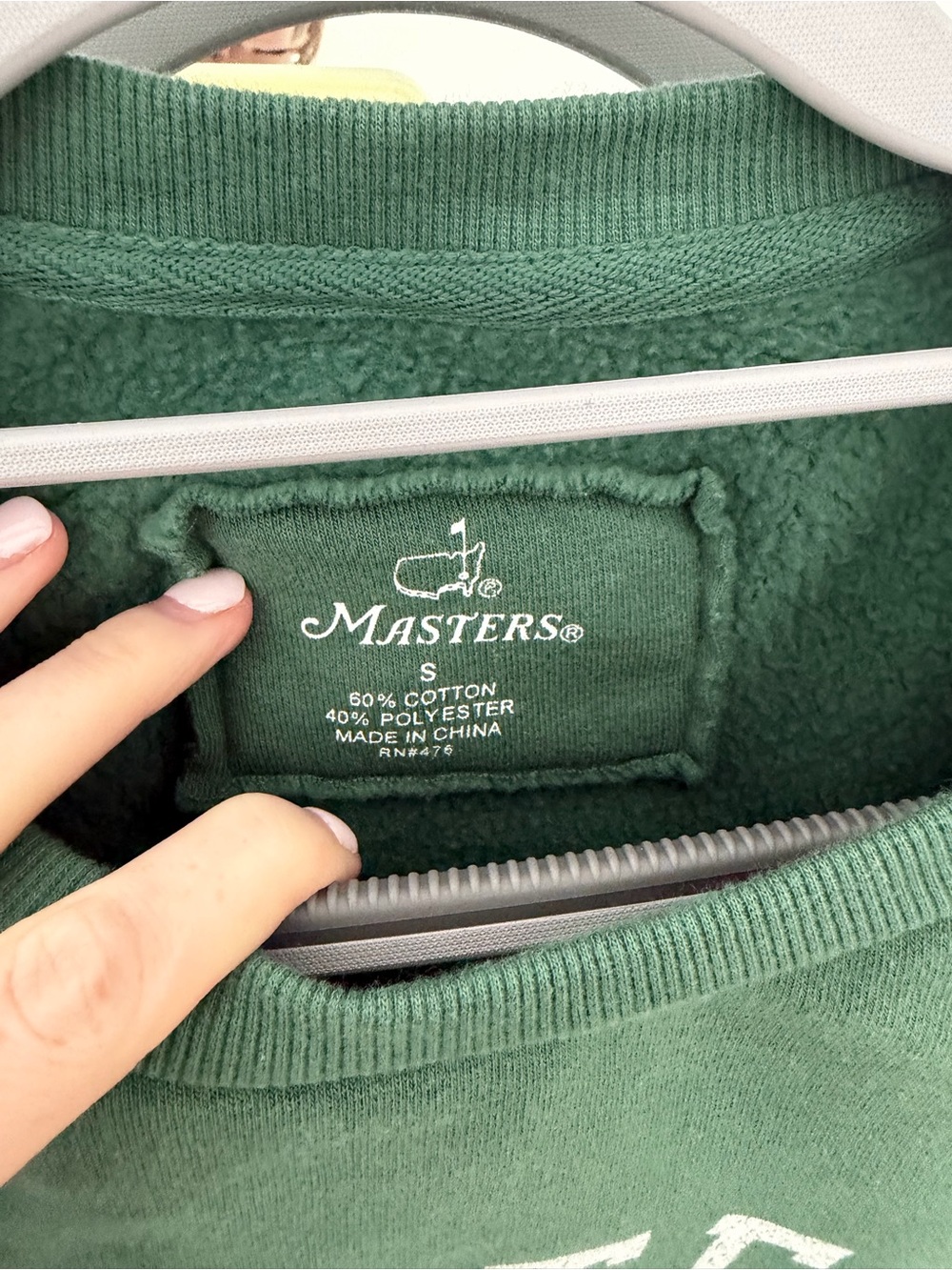 Masters Green Crewneck - Picture 2 of 4